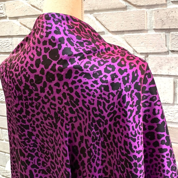 💗Dana Buchman Silk Scarf Wrap Oversized Vintage 1990s - Picture 5 of 5